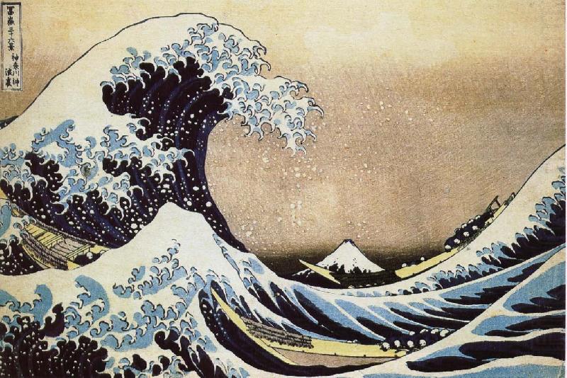 Kanagawa surfing, unknow artist